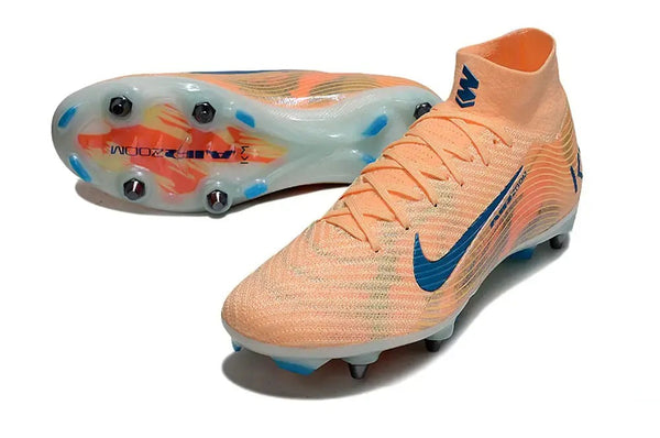 Air Zoom Mercurial Superfly 10 SG - Orange/Bleu turquoise SG
