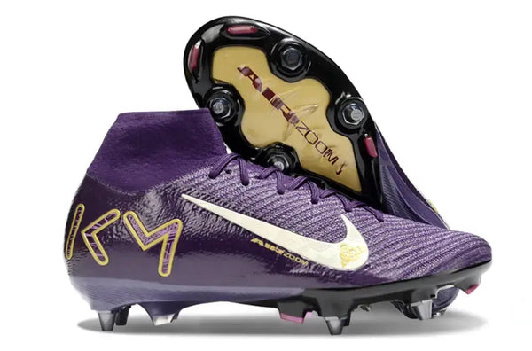 Air Zoom Mercurial Superfly 10 SG Personal Edition - Violet/Blanc
