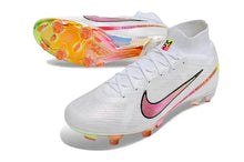 Nike Air Zoom Mercurial Superfly 9 AG - Blanc/Rose/Jaune/Orange