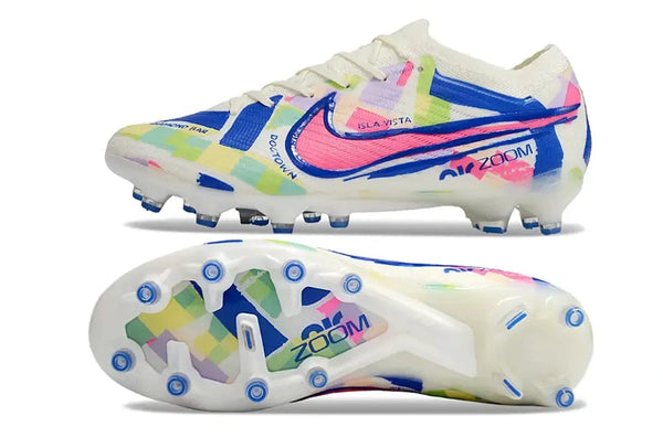 Air Zoom Mercurial Vapor 15 AG - Blanc/Jaune/Bleu/Vert/Rose