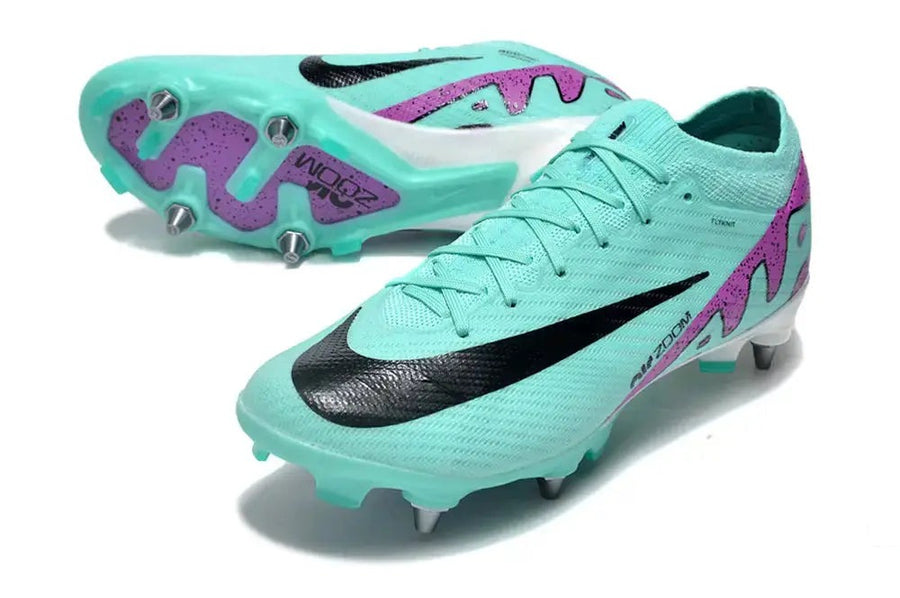 Crampons Air Zoom Mercurial Vapor 15 Anticlog Elite SG Peak Ready - Turquoise/Rose/Noir/Blanc