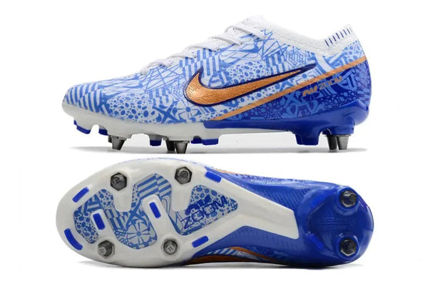 Air Zoom Mercurial Vapor 15 Anticlog SG-PRO CR7 Personal Edition - Blanc/Cuivré/Bleu