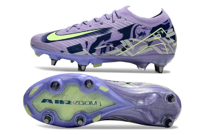 Crampons Air Zoom Mercurial Vapor 16 Elite SG United - Purple Agate/Jaune Fluo