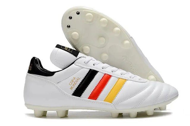 Crampons Copa Mundial Elite FG Allemagne - Blanc/Noir/Rouge/Jaune ÉDITION LIMITÉE