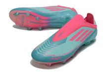 F50 Elite Laceless La Vida Tropical FG - Bleu/Bleu Turquoise/Rose