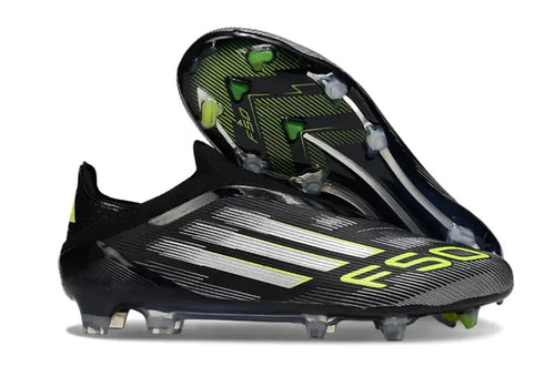 F50 Elite Laceless FG - Electric Stealth - Noir/Vert/Gris