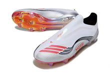 F50 Elite Laceless FG - Blanc/Noir/Rouge