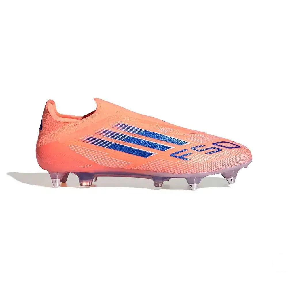 F50 Elite Laceless SG Coral Blaze - Orange/Bleu SG