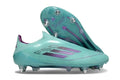 Crampons F50 Elite Laceless SG - Bleu Turquoise/Violet