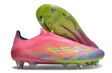 F50 Elite Laceless SG Mystic Victory - Rose/Vert/Blue Fusion