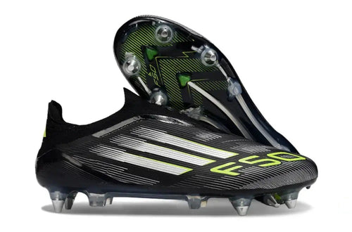 F50 Elite Laceless SG - Electric Stealth - Noir/Argenté/Jaune Fluo