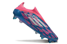 F50 Elite Laceless SG Reemergence - Bleu/Blanc/Rose