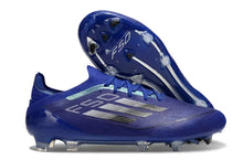F50 Elite Lacets FG - Bleu/Noir/Argenté