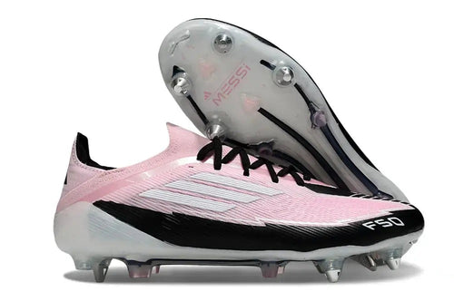 F50 Elite Lacets SG -  Rose/Blanc/Noir