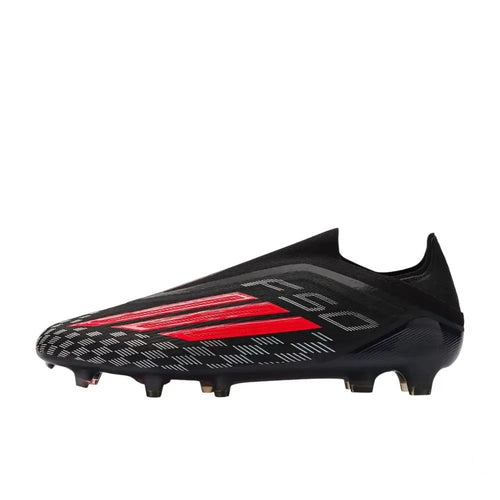 Adidas F50 Laceless Elite FG DNA Pack - Noir/Gris/Rouge