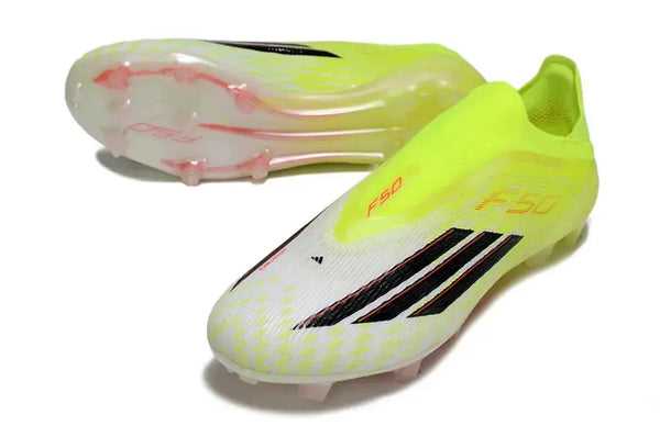 Adidas F50 Laceless Elite FG Born For Goals - Jaune/Noir/Rouge