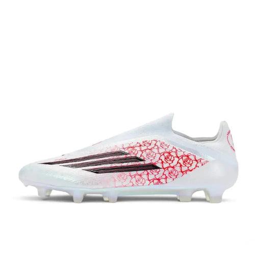 Adidas F50 Laceless Elite FG Heartbreaker - Blanc/Rose