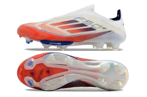F50 + Laceless FG Advancement - Blanc/Rouge/Bleu