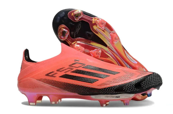 Adidas F50 + Laceless FG Vivid Horizon - Turbo/Aurora Black/Argenté