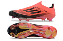 Adidas F50 + Laceless FG Vivid Horizon - Turbo/Aurora Black/Argenté