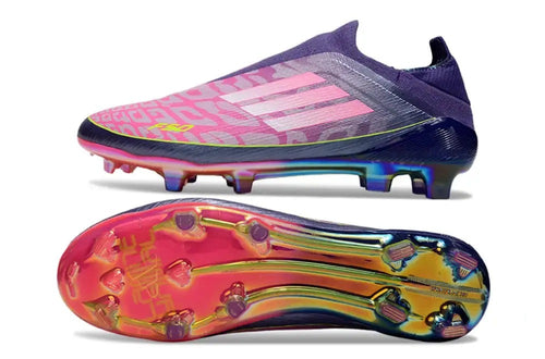 Adidas F50 Laceless 2 - Violet/Rose/Jaune Fluo