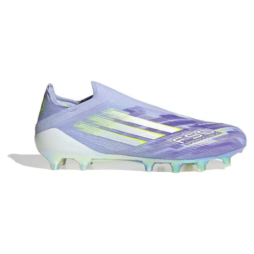 Adidas F50 Laceless Sparkfusion Elite Low Cut FG Radiant Blaze - Violet/Vert