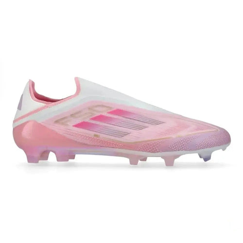 Adidas F50 Laceless FG - Rose/Blanc