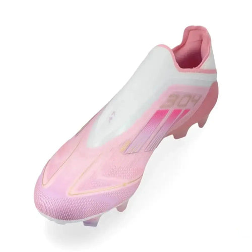 Adidas F50 Laceless FG - Rose/Blanc