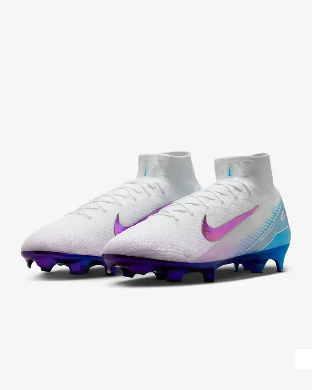 Crampons Mercurial Superfly 10 Elite FG Chromatic Pack Blanc/Violet/Bleu