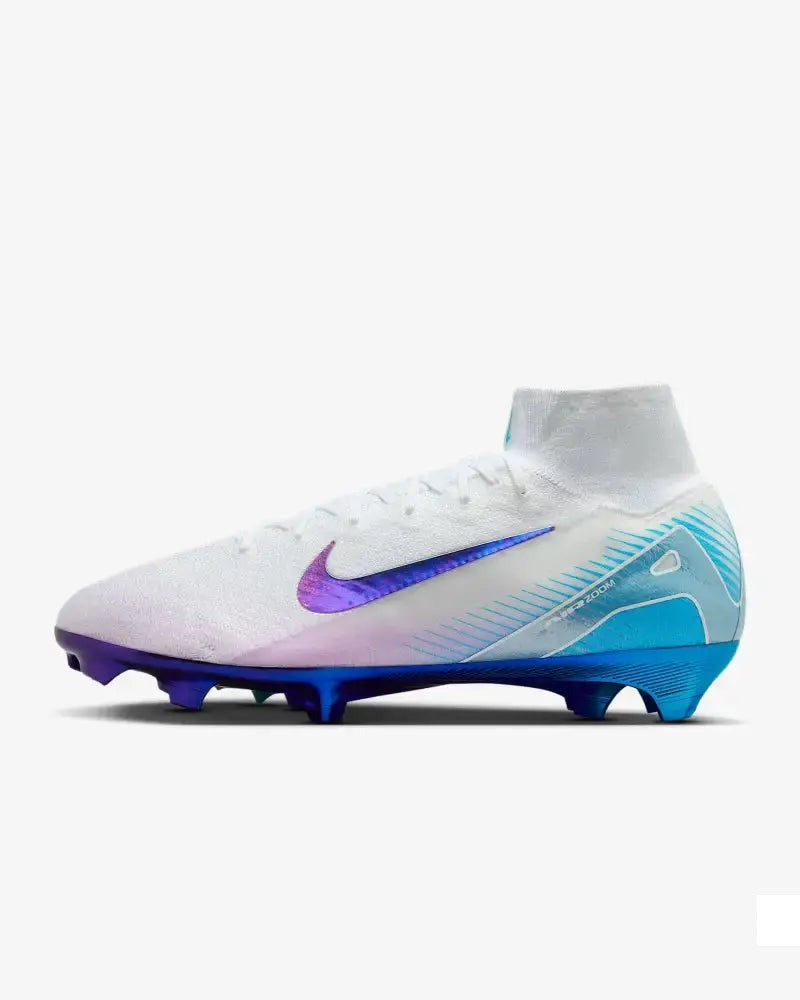 Crampons Mercurial Superfly 10 Elite FG Chromatic Pack Blanc/Violet/Bleu