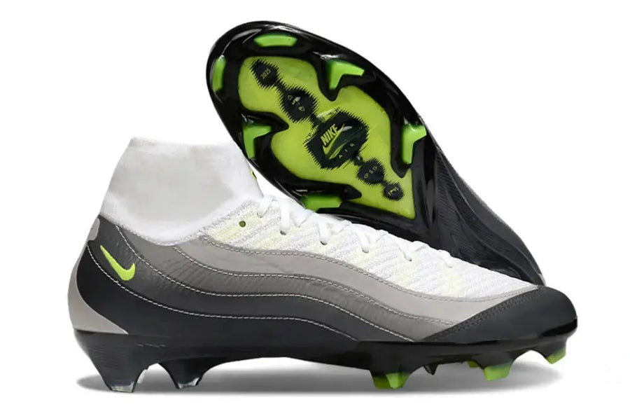 Crampons Mercurial Superfly 10 X Air Max 95 Elite FG - Noir/Jaune/Gris/Light Graphite Édition Limitée