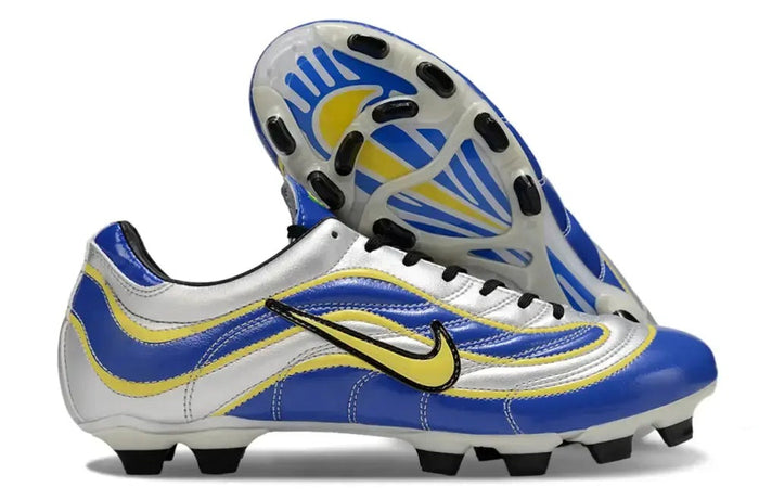 Crampons MERCURIAL VAPOR 1 R9 Elite FG - Argenté/Bleu/Jaune