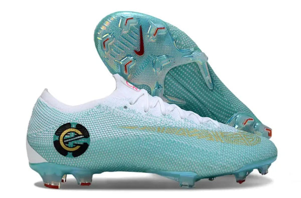 Mercurial Vapor 12 FG Chapter 6 Edição Especial - Vert Turquoise/Blanc/Doré ÉDITION LIMITÉE