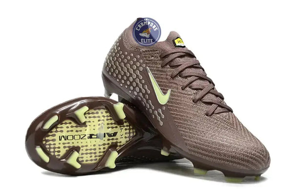 Nike Mercurial Vapor 16 Elite FG Personal Edition - Marron/Vert/Argenté