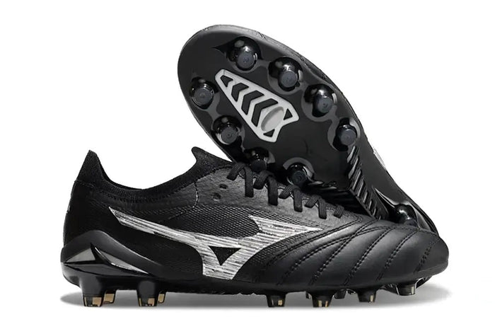 Crampons Morelia Neo 4 Beta Elite FG/AG Unlimited Black - Noir/Argent/Noir