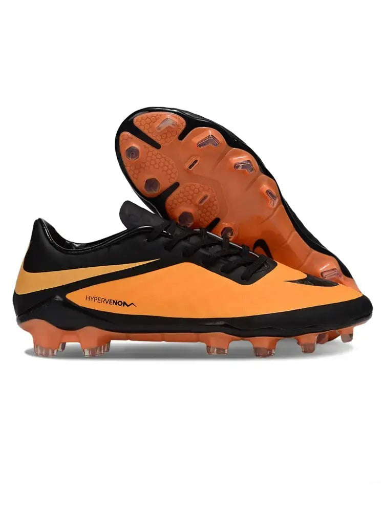 Crampons New Hypervenom Phantom 1 Elite FG - Noir/Orange