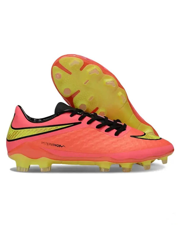 New Hypervenom Phantom 1 FG - Rød/Neon/Sort