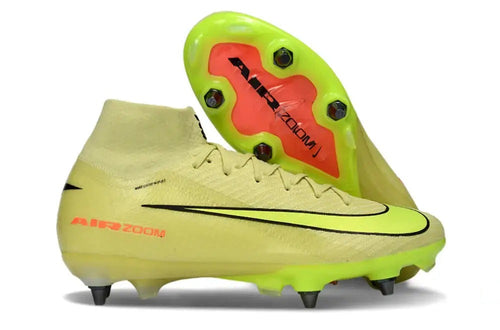 Air Zoom Mercurial Superfly 10 SG Max Voltage - Vert/Jaune Fluo/Orange