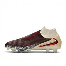 Nike Phantom 6 Elite High Cut FG United - Bordeaux/Universal Red/Gris