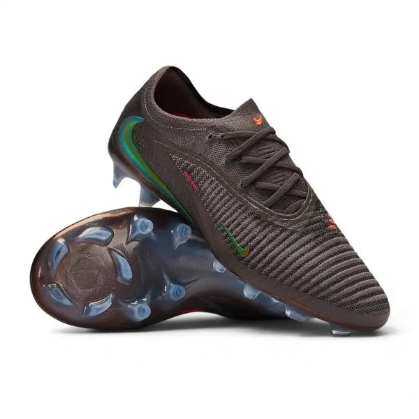 Nike Phantom 6 Low Elite FG Heat-Up Cendre Moy/Or Ambré/Noir