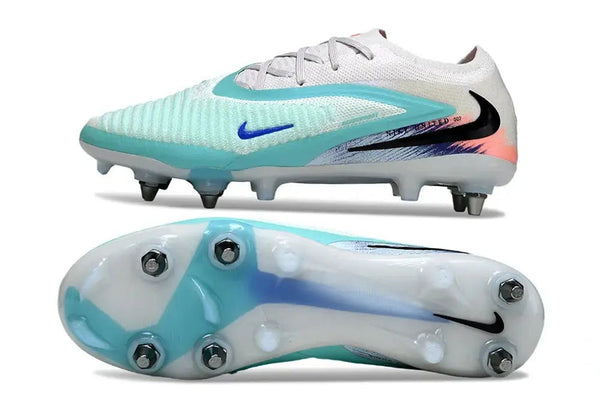Nike Phantom 6 Elite SG Low Cut United Pack 002 - Blanc/Turquoise/Violet