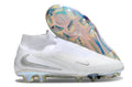 Crampons Phantom 6 Elite High Cut FG Full White - Blanc