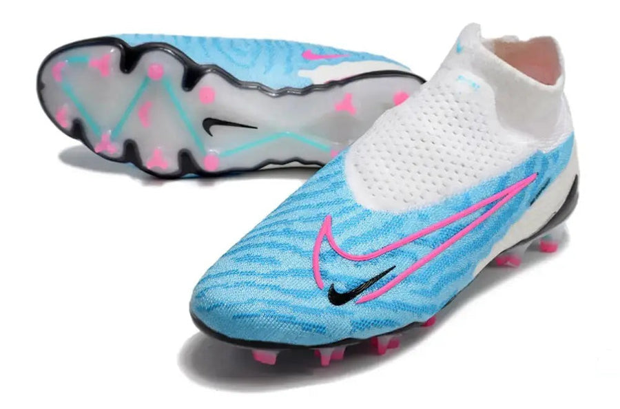 Crampons Phantom GX DF Elite FG Blast - Bleu/Rose/Blanc/Bleu