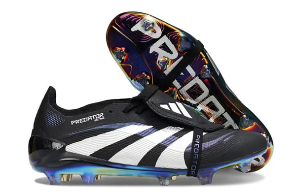 Adidas Predator 25 Fold-over Tongue FG - Noir/Violet/Multicolor