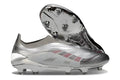 Crampons Predator 25 Elite Laceless FG - Argent/Bordeaux