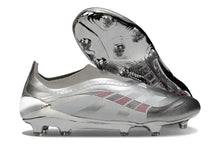 Predator 25 Laceless FG - Argent/Bordeaux
