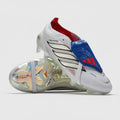 Crampons Predator 26 Elite Fold-over Tongue FG - Blanc/Bleu/Rouge