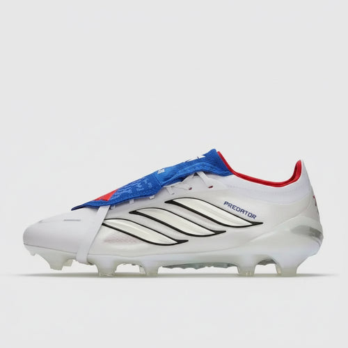 Adidas Predator 26 Elite Fold-over Tongue FG Jude Bellingham - Blanc/Bleu/Rouge