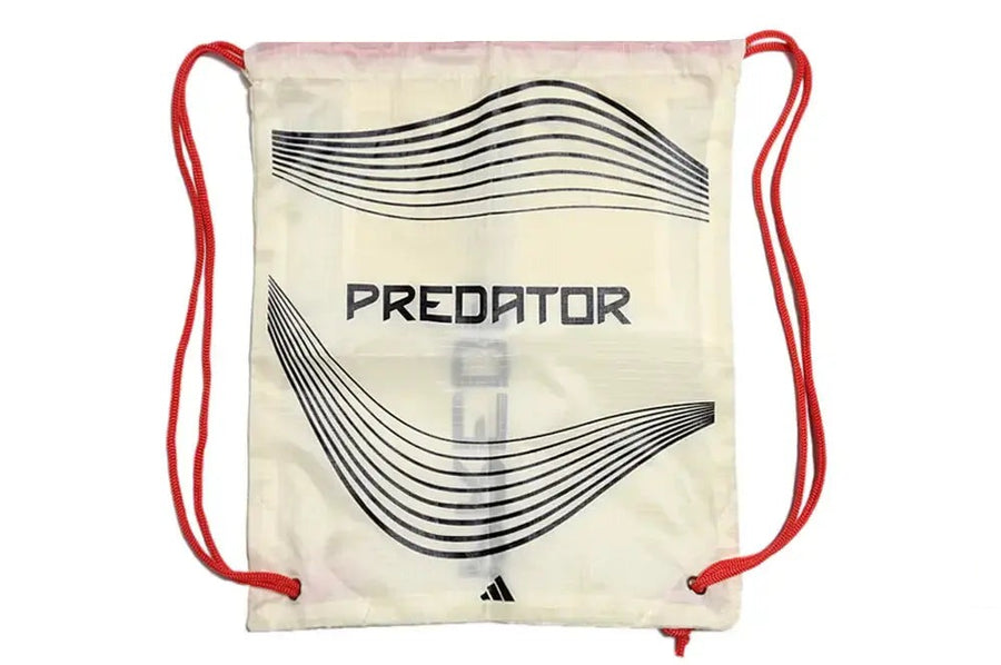 Crampons Predator 25 Elite Fold-over Tongue FG Champagne - Blanc/Noir/Pure Ruby
