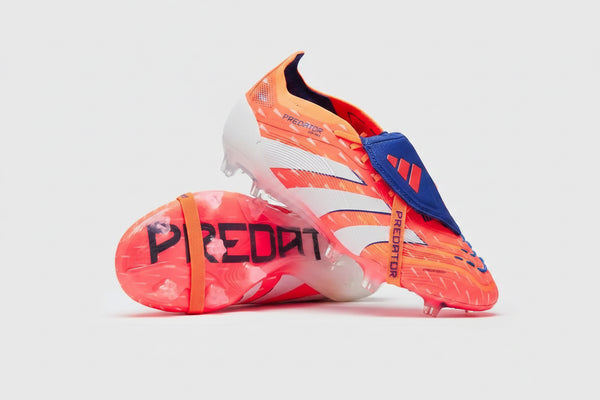 Adidas Predator Elite Fold-over Tongue FG Coral Blaze - Coral/Blanc/Orange